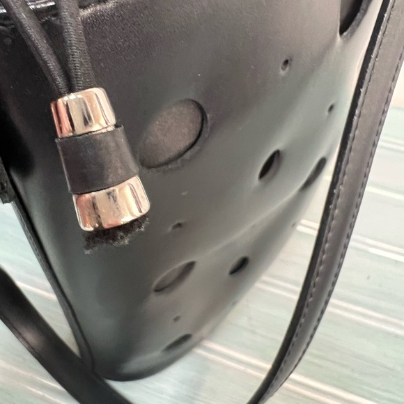 Kesslord Paris France Leather Drawstring Cutout Designer Bag - Picture 12 of 12